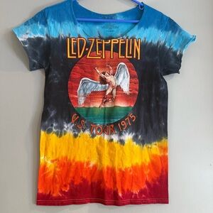 Live Nation Led Zeppelin Multicolor Tour Tee